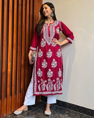 Kurta - Chikankari