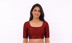 PLAIN BLOUSE