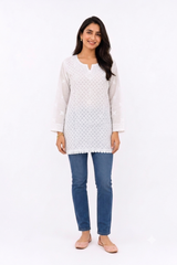 SOFT COTTON LUCKNOWI TUNIC