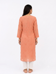 PURE SILK WITH PATCH WORK KURTA
