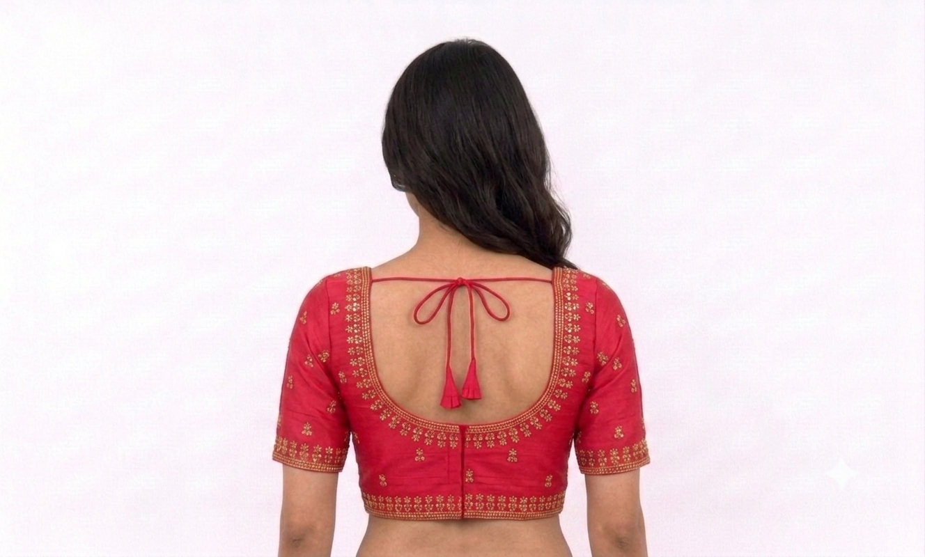 EMBROIDERED BLOUSE