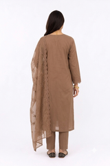 UNSTITCHED 3 PC COTTON SET