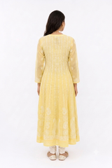 COTTON ANARKALI WITH INNER