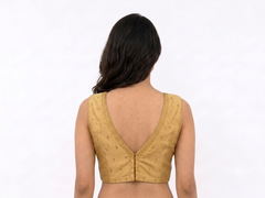 GOLDEN DESIGNER BLOUSE