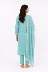 UNSTITCHED 3 PC SET MAYURI