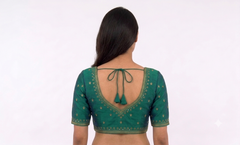 DESIGNER BLOUSE WITH SLEEVES