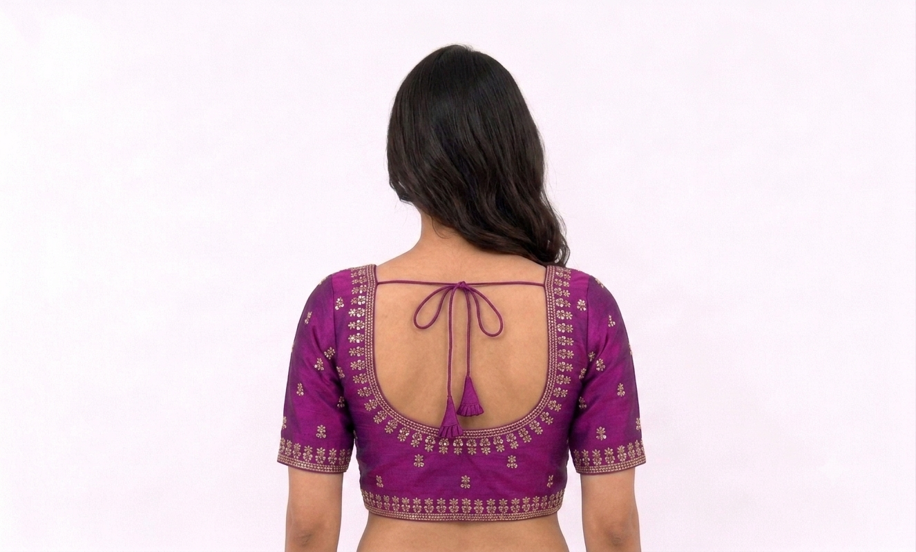 EMBROIDERED BLOUSE