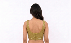 GOLDEN SEQUENCE BLOUSE