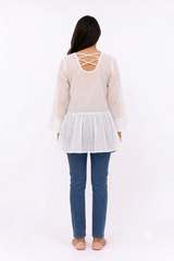 WHITE COTTON TUNIC
