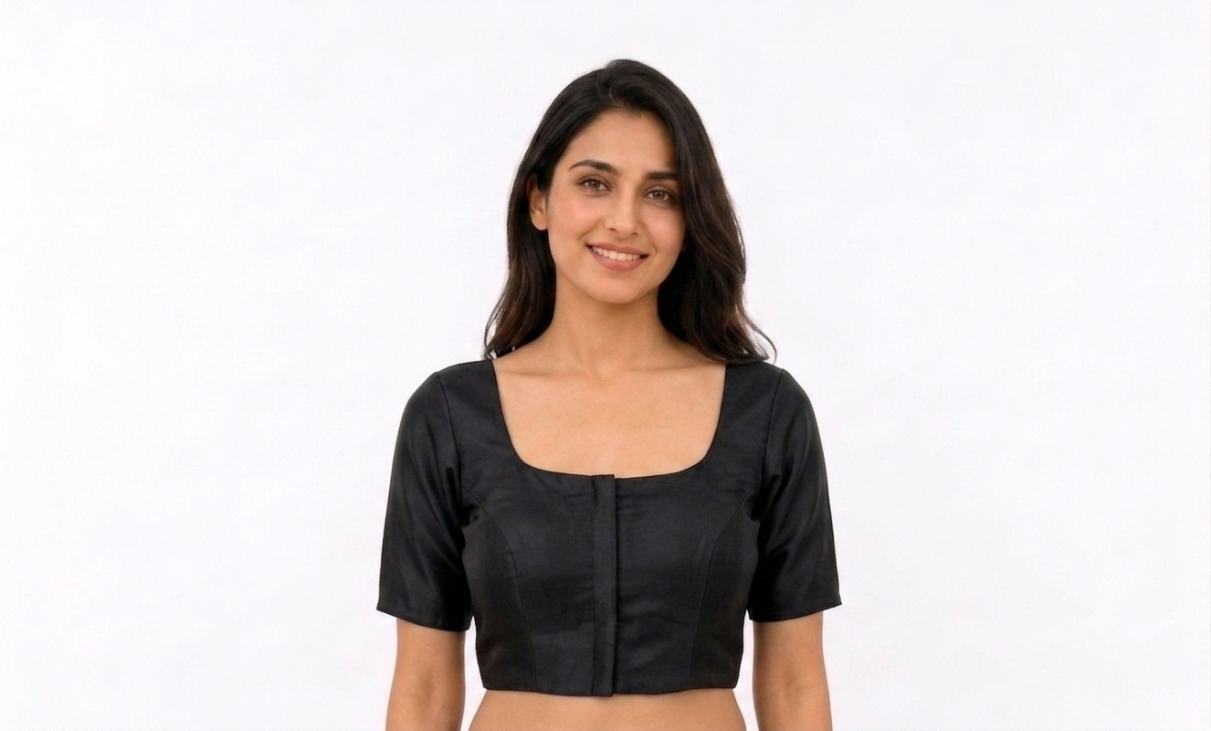 PLAIN BLOUSE