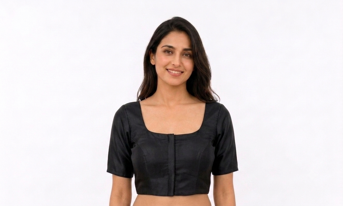PLAIN BLOUSE