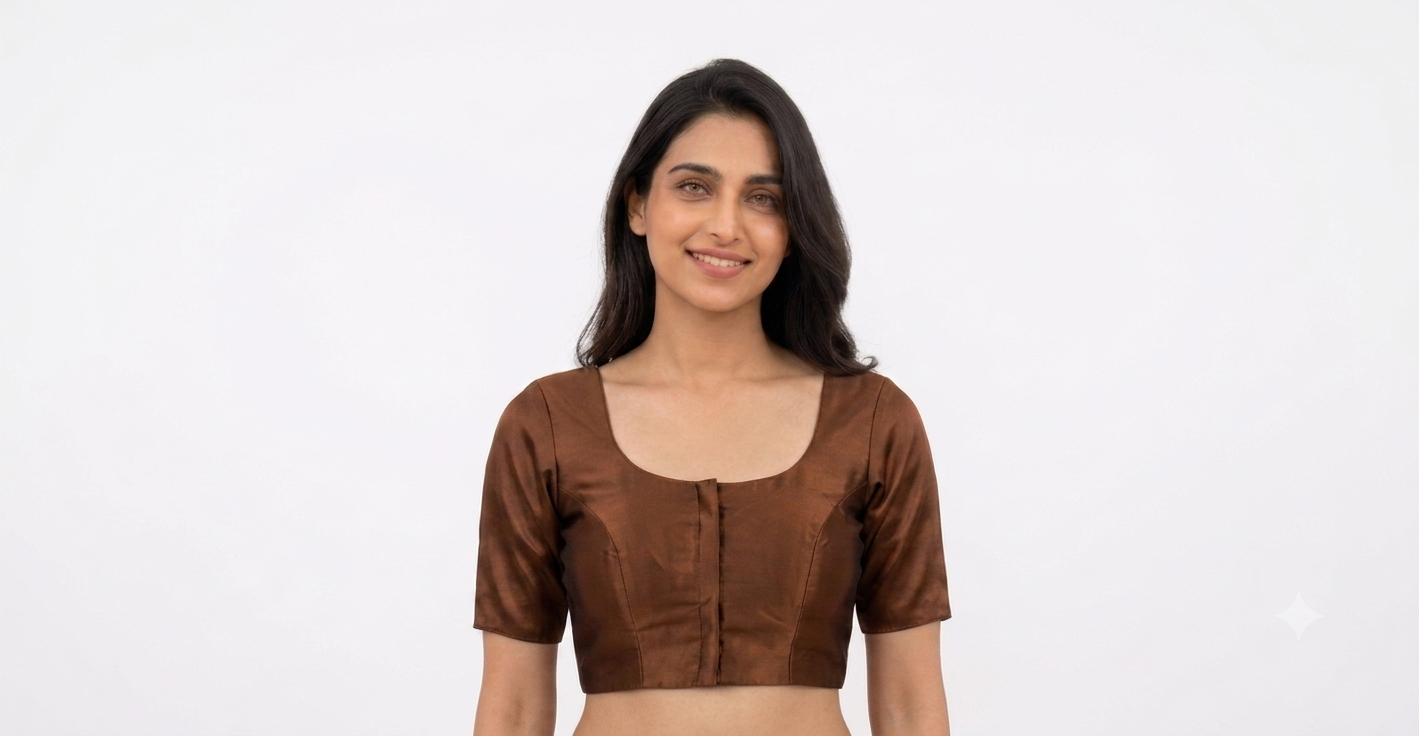 PLAIN BLOUSE