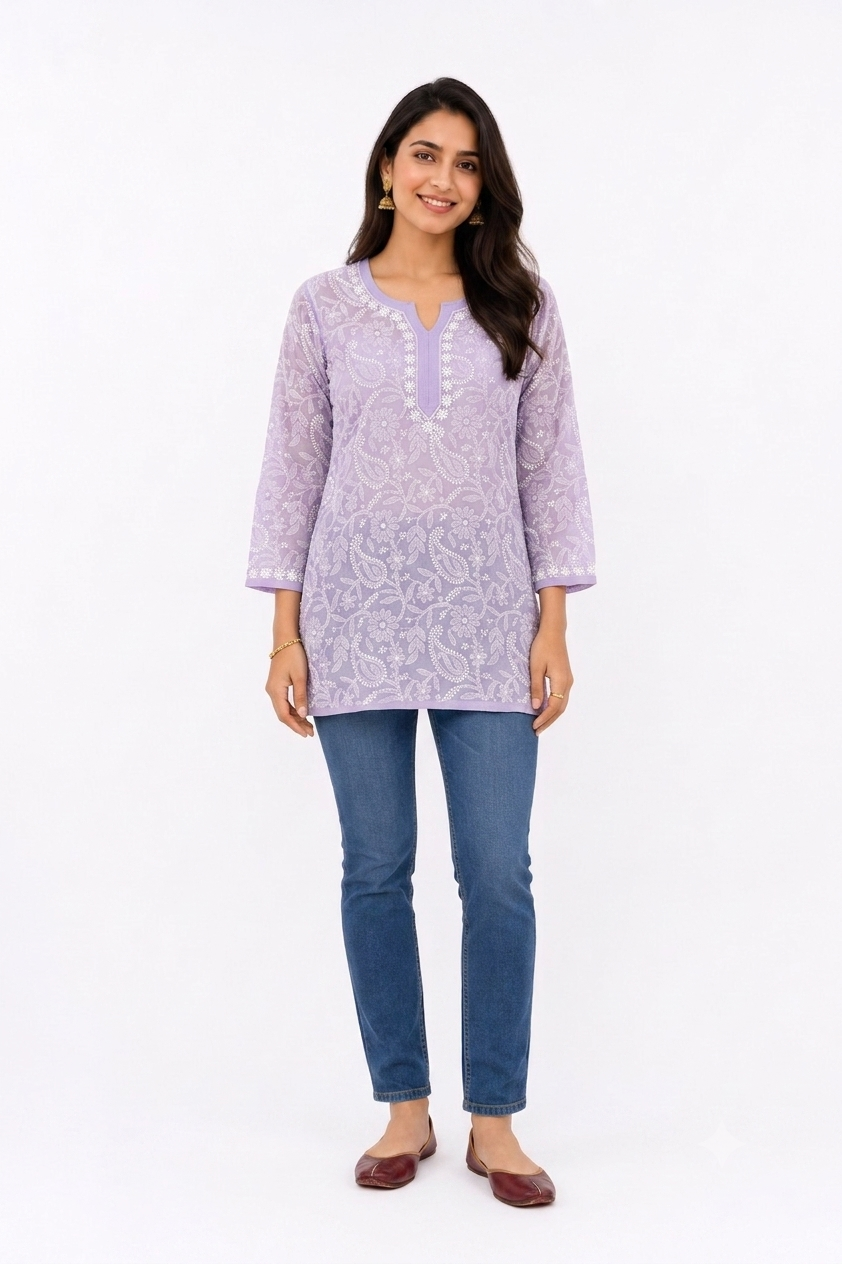 LAVENDER SHORT TUNIC