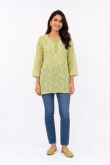 GREEN SHORT TUNIC