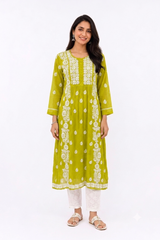 LUCKNOWI LONG KURTA /GOWN