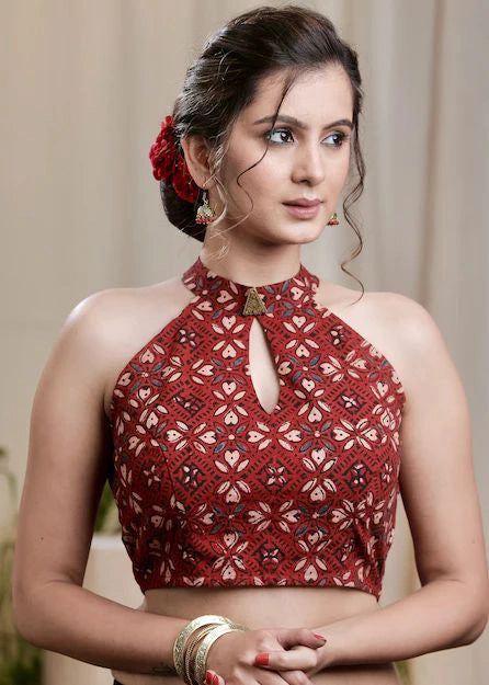 Blouse - Halter Neck