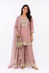 MAYURI 3 PIECE SET KURTA+ PALAZO+ DUPATTA