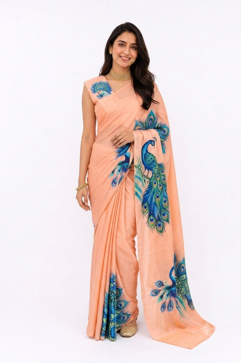 SATIN SILK SAREE