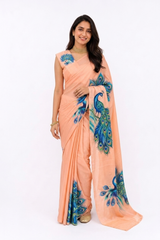 SATIN SILK SAREE