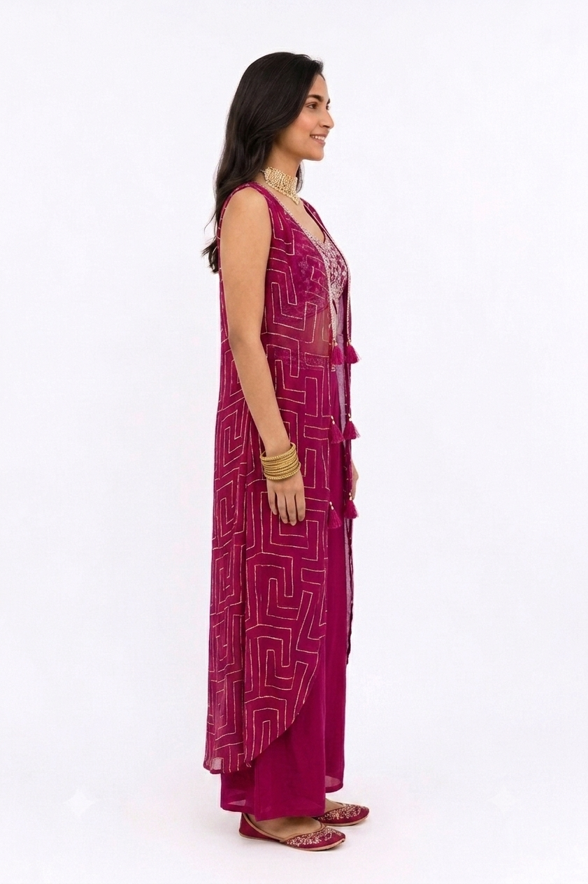 EMBROIDERED 3 PIECE SET