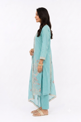 UNSTITCHED 3 PC SET MAYURI