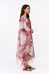 TIE & DYE 2 PIECE SET KURTA WITH DUPATTA