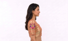 PAITHANI BLOUSE WITH SLEEVES