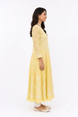 COTTON ANARKALI WITH INNER