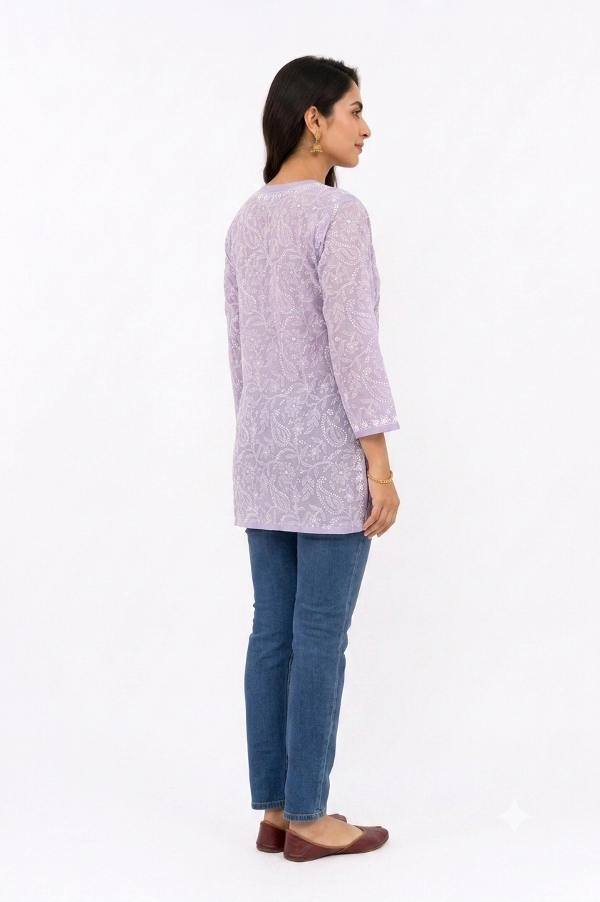 LAVENDER SHORT TUNIC