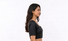 PLAIN BLOUSE