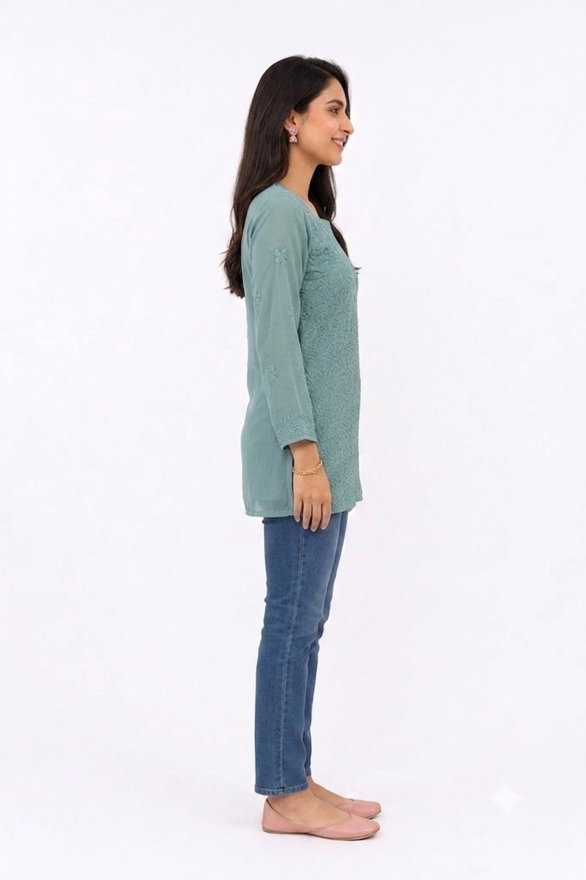 VISCOSE SHORT TOP TUNIC