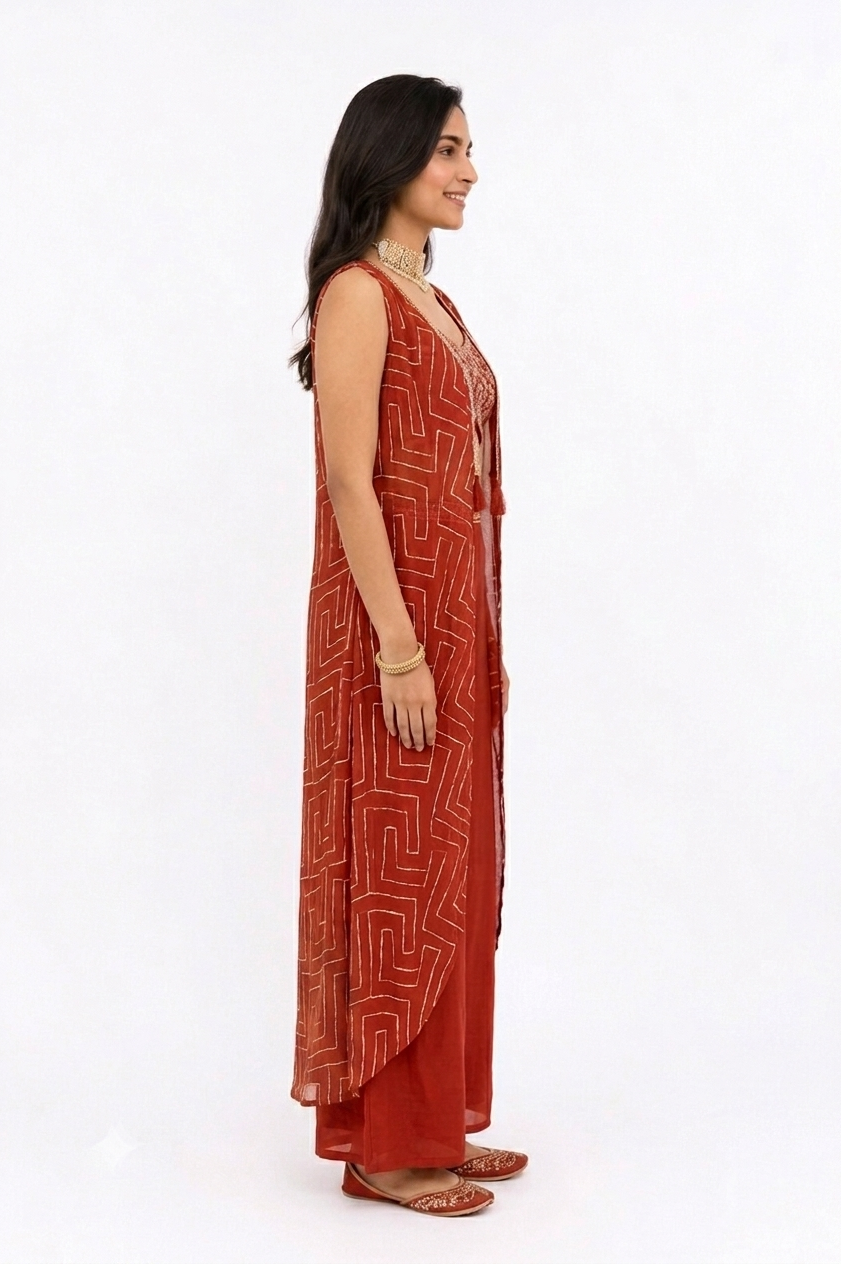 EMBROIDERED 3 PIECE SET