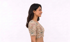 CREAM EMBROIDERED BLOUSE