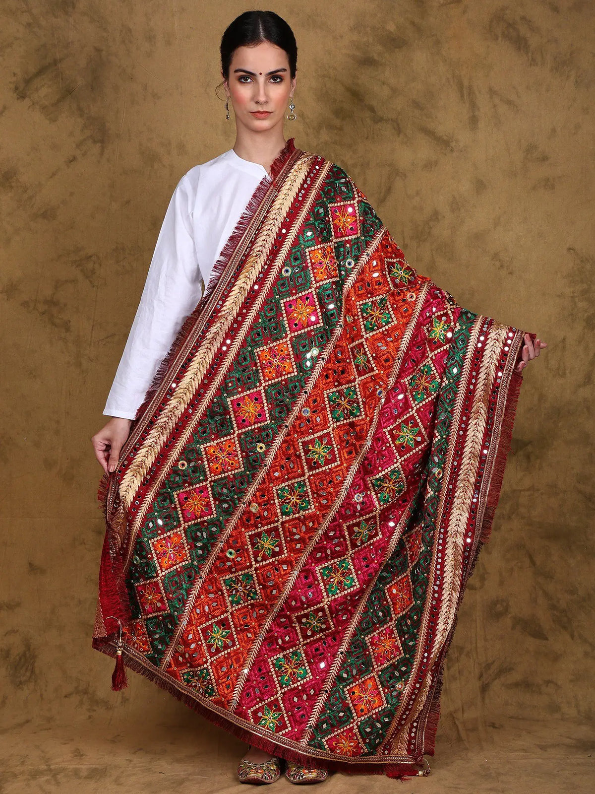 Phulkari Stole/Dupatta